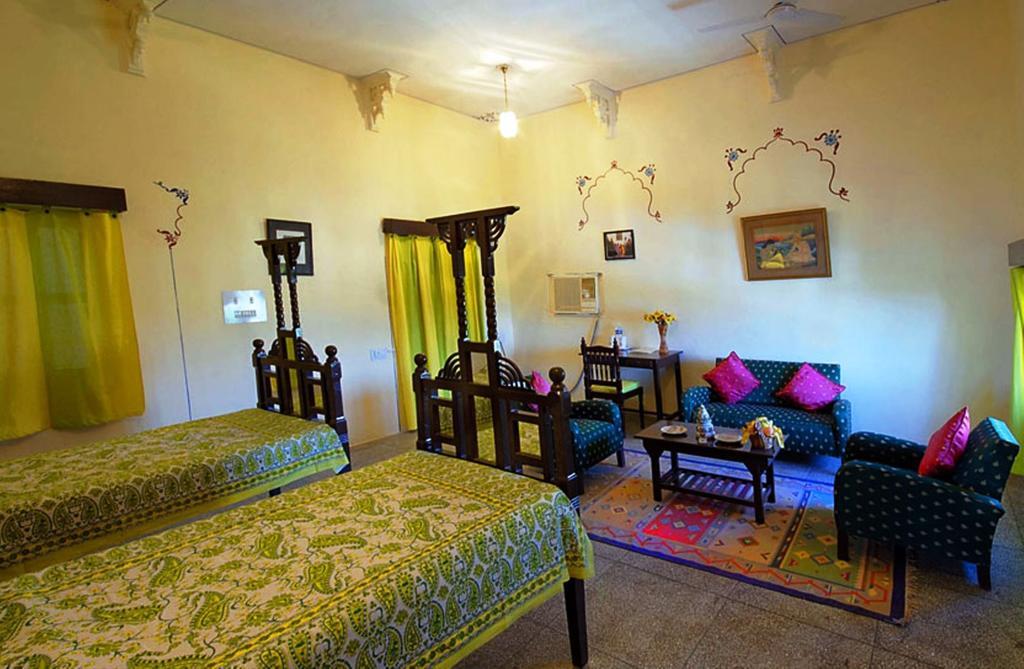 V Resorts Jhalamand Garh Jodhpur Dzsódhpur Szoba fotó